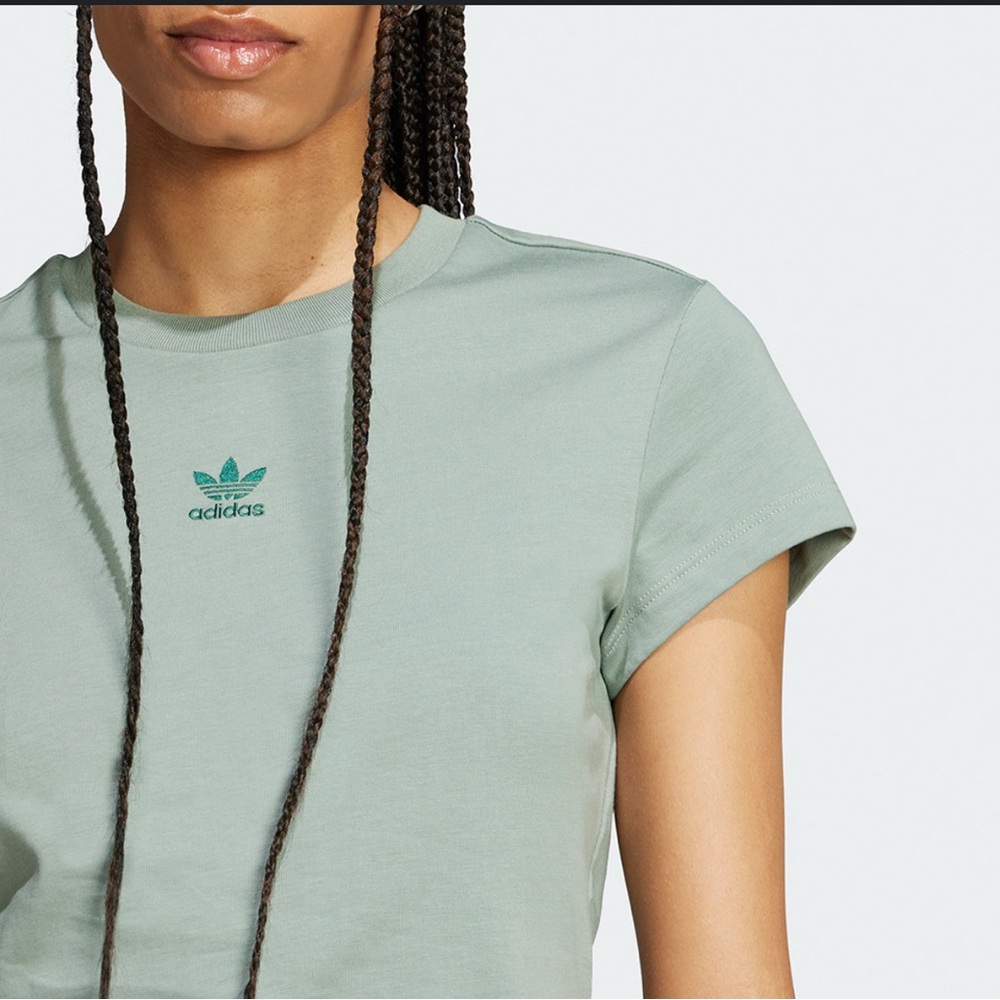 Adidas Sodt Mint Green Crew Neck Tee